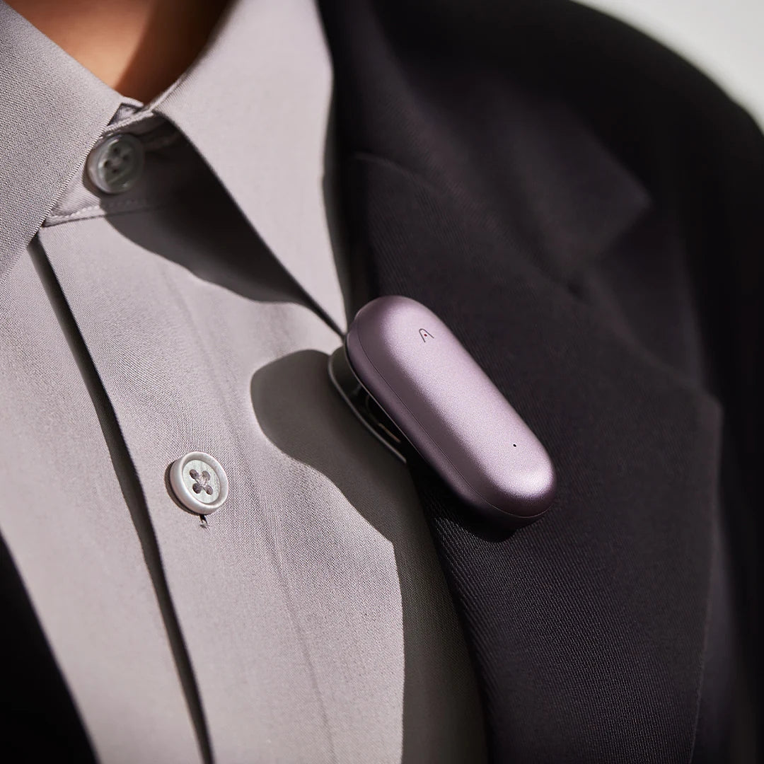 PLAUD NotePin Sunset Purple AI Voice Recorder