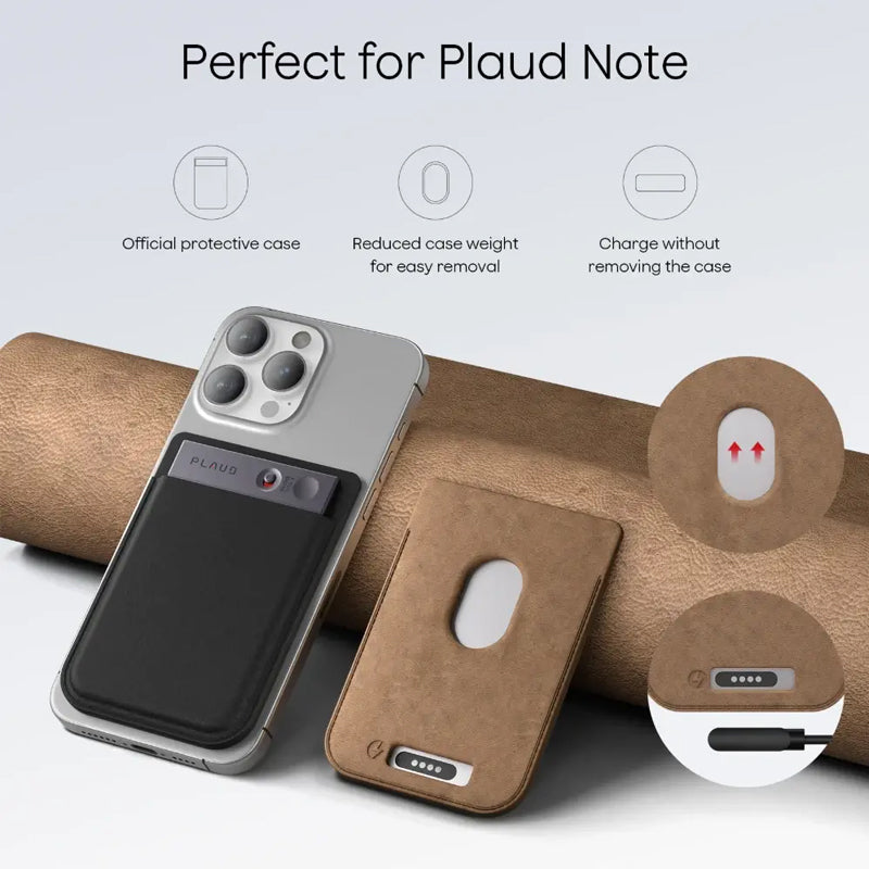 PLAUD NOTE Magnetic Case (Brown)