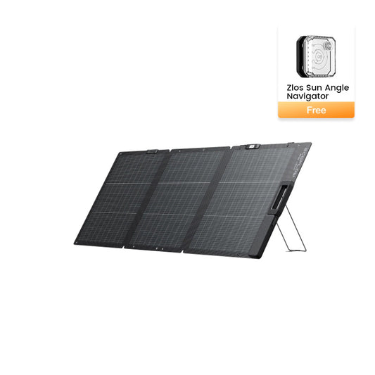 EcoFlow 160W Lightweight Portable Solar Panel (Bifacial design)