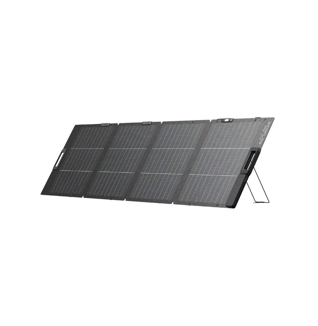 EcoFlow 220W Lightweight Portable Solar Panel (Bifacial design)