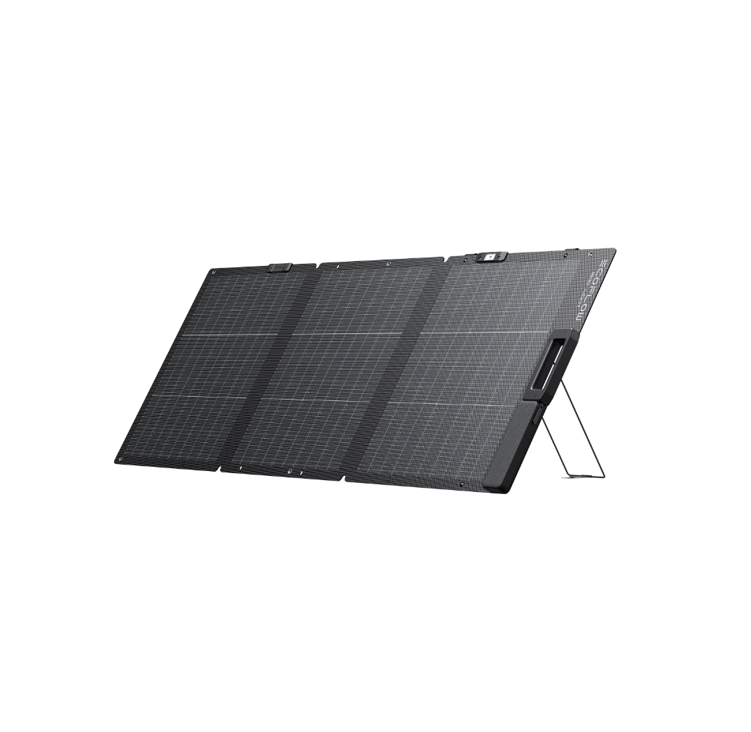 EcoFlow 160W Lightweight Portable Solar Panel (Bifacial design)