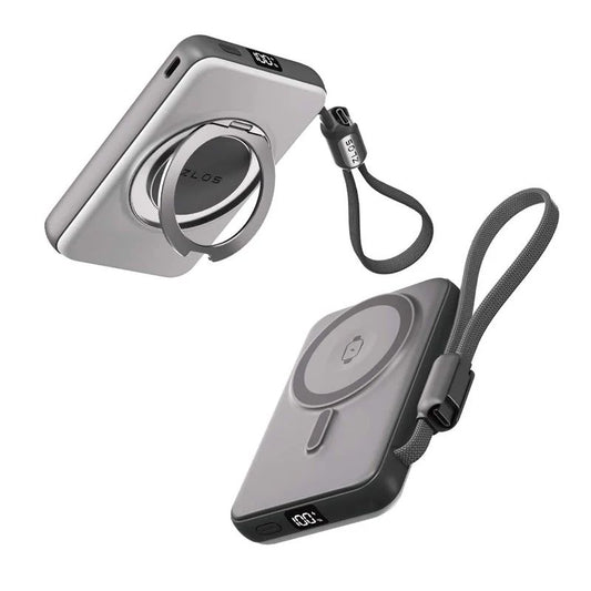 ZLOS TS10 10000mAh Ultra-Thin Rotating Stand 35W Wireless Power Bank