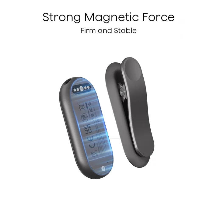 PLAUD NotePin Clip & Magnetic Pin Gray