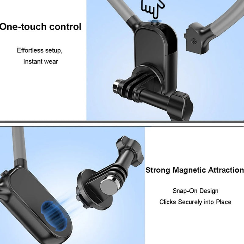 ZLOS PS04 Magnetic Neck Holder, Anti-Shake for Action Cams
