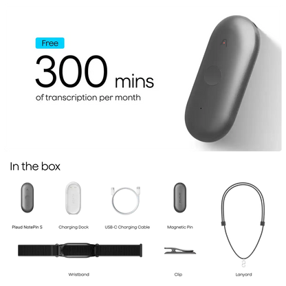 Plaud NotePin S-Black