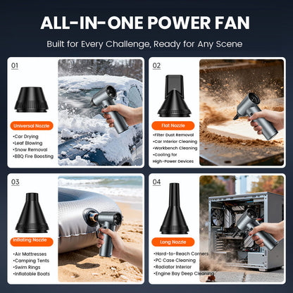 ZLOS MM09 Portable High‑Power Multi‑Function Turbo Blower