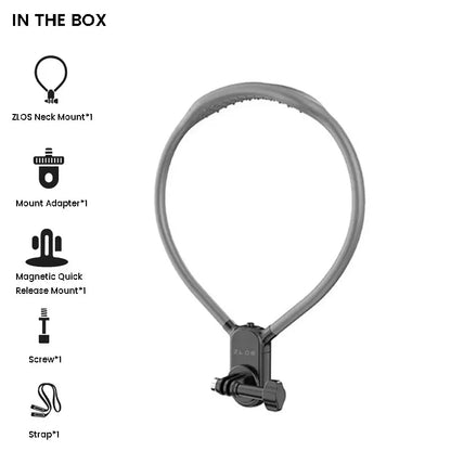 ZLOS PS04 Magnetic Neck Holder, Anti-Shake for Action Cams
