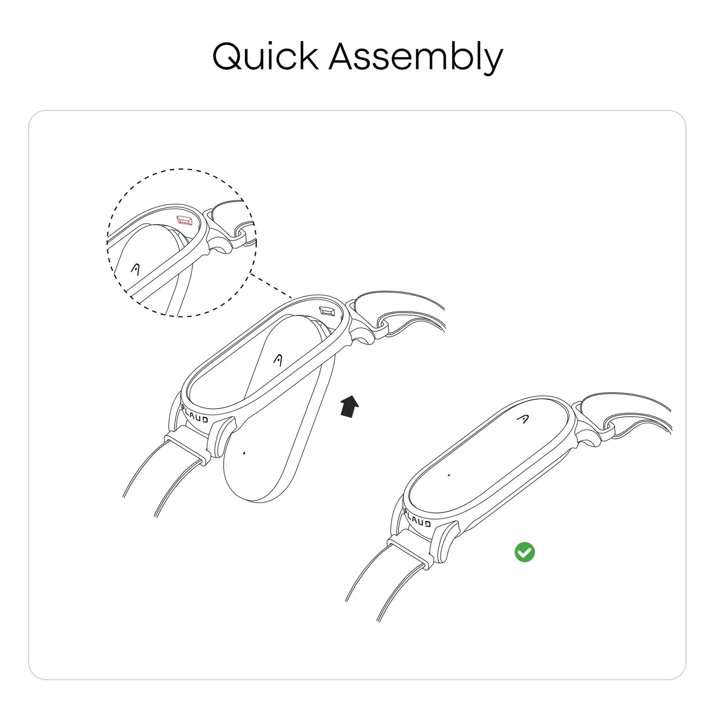 Plaud NotePin Wristband