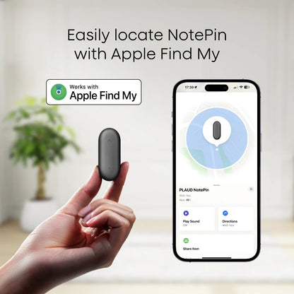 PLAUD NotePin Cosmic Gray AI Voice Recorder